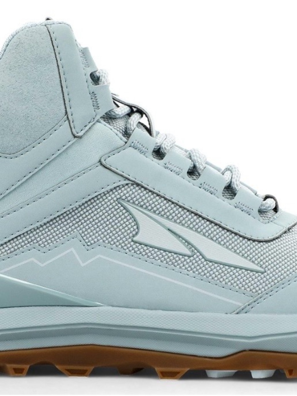 Altra Lone Peak Hiking Shoe, Light baby blue Women's High-Top Athletic Sneakers - Picture 7 of 7